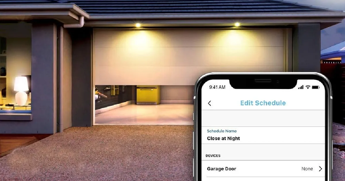 smart garage door