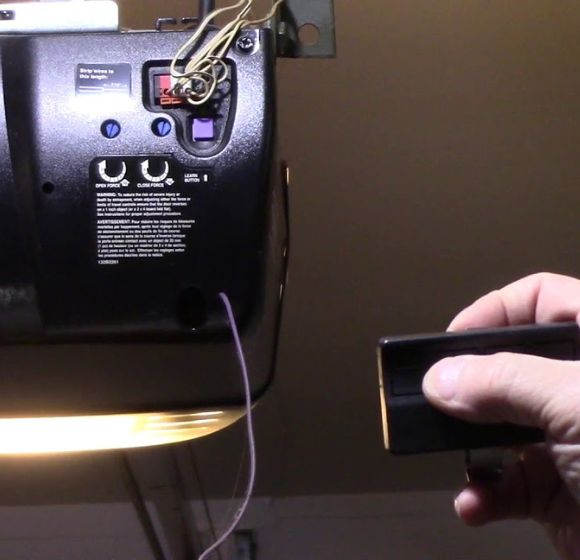 garage door opener programming